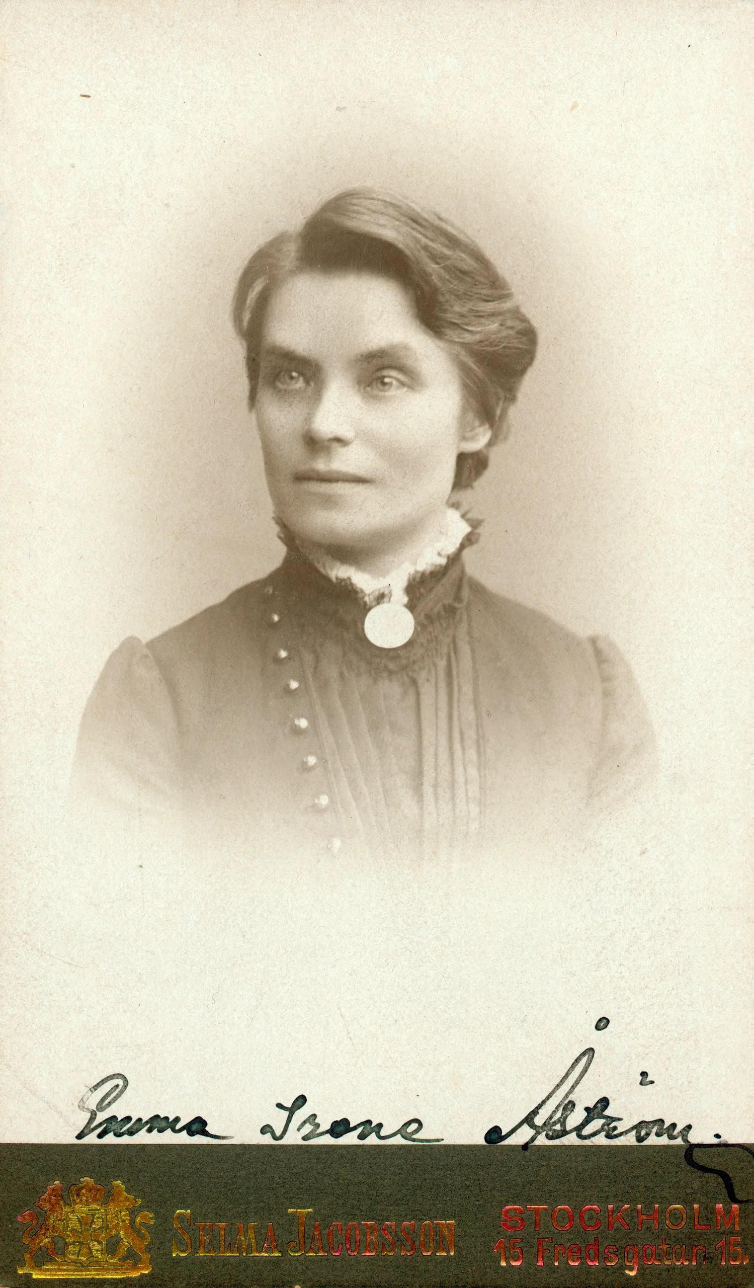 Porträt von Emma Irene Åström (1847–1934) – Gedenkseite