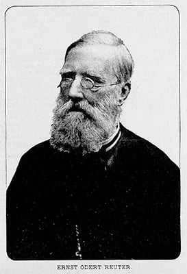 Porträt von Ernst Odert Reuter (1815–1890) – Gedenkseite