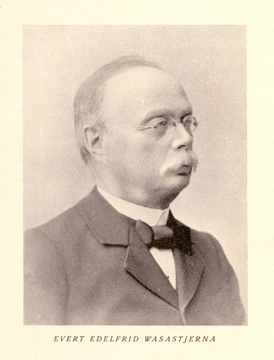Portrait of Evert Wasastjerna (1833–1930) – memorial page