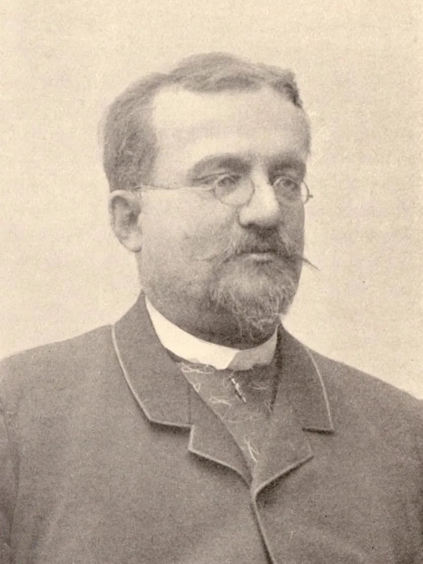 Porträt von Frans Edvard Edelheim (1848–1909) – Gedenkseite