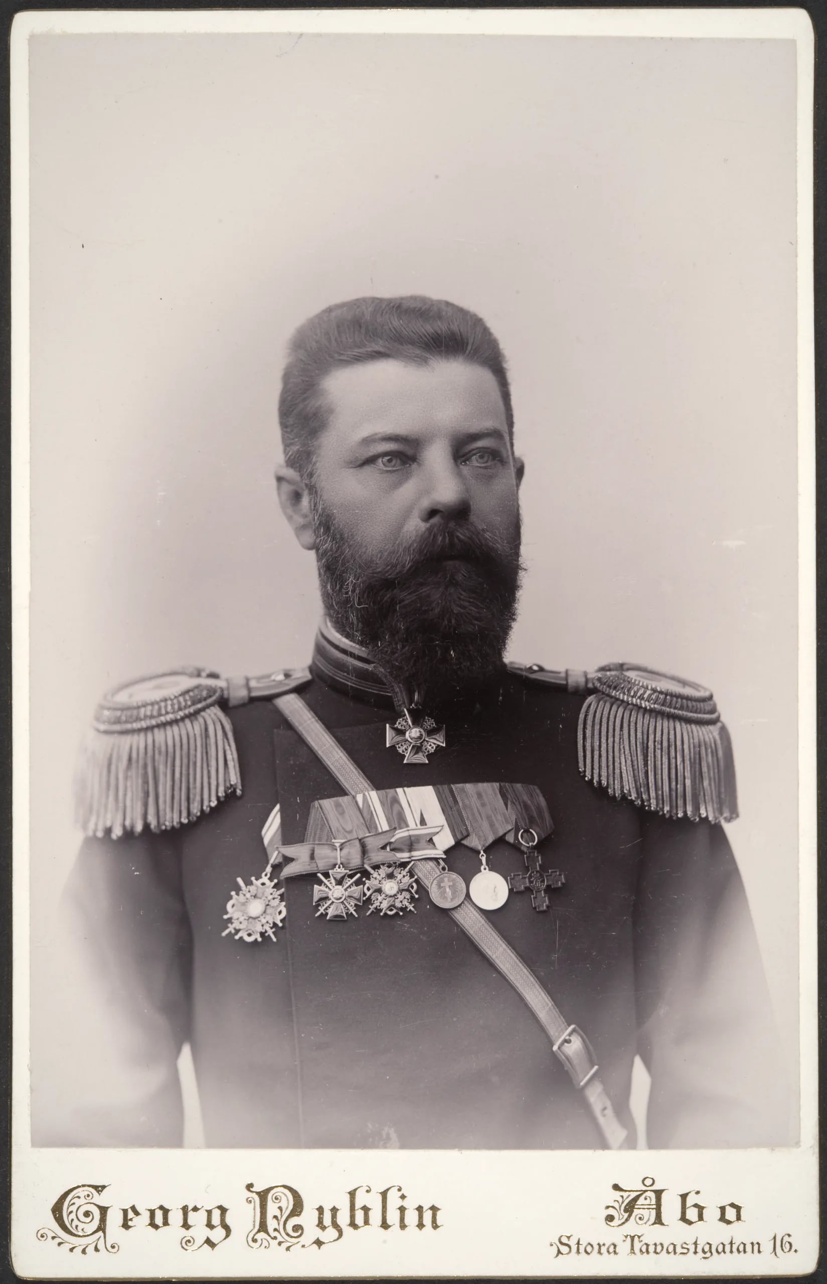 Porträt von Guido Gadolin (1851–1932) – Gedenkseite