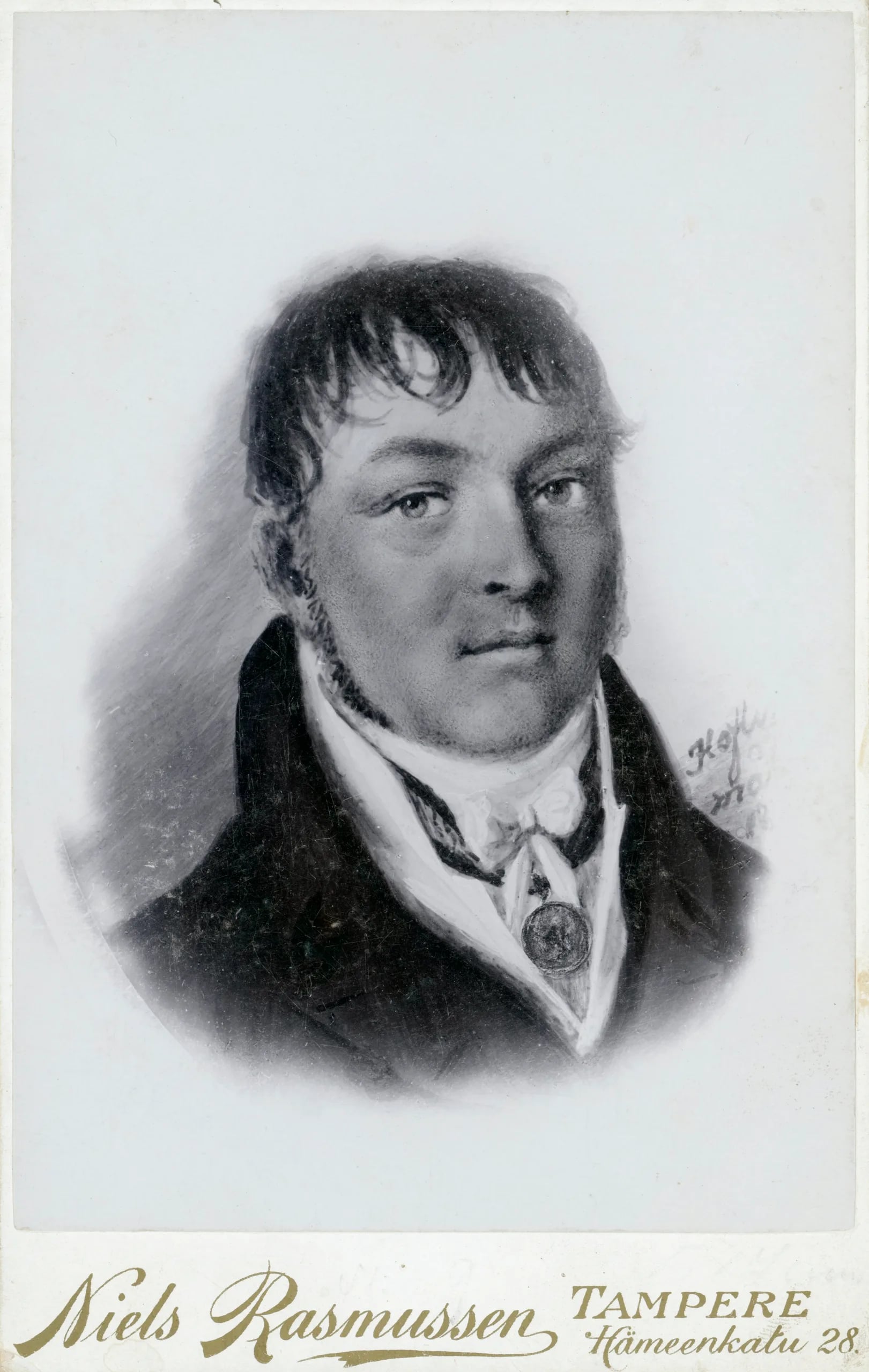 Portrait of Gustaf Lundahl (1783–1846) – memorial page