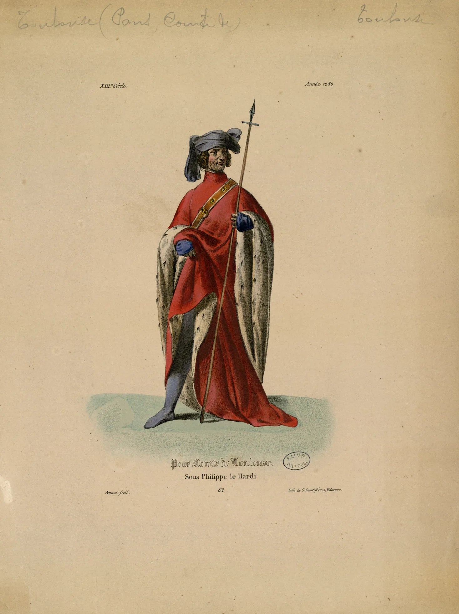 Portrait of Pons (997–1060) – memorial page