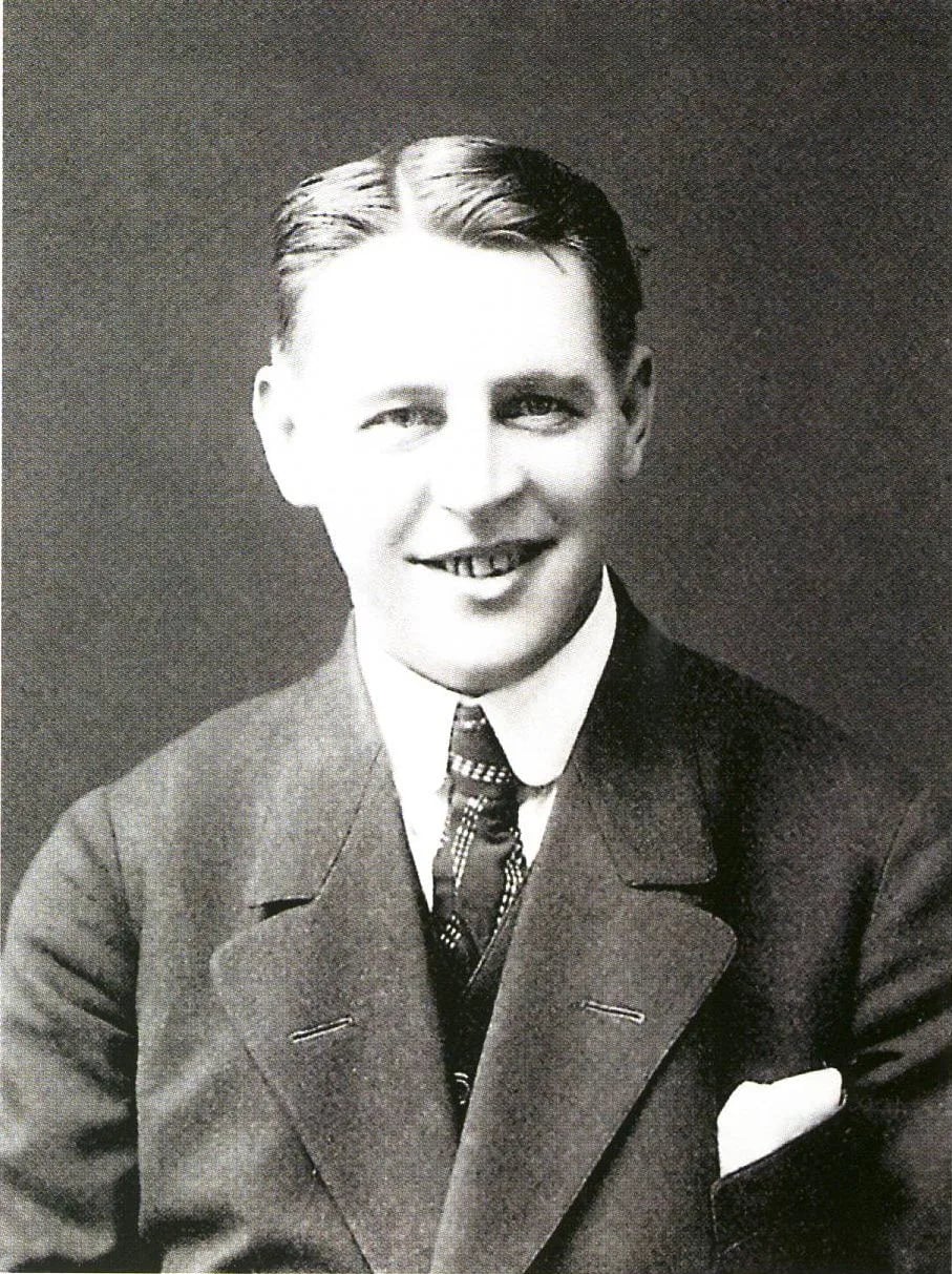 Porträt von J. Alfred Tanner (1884–1927) – Gedenkseite
