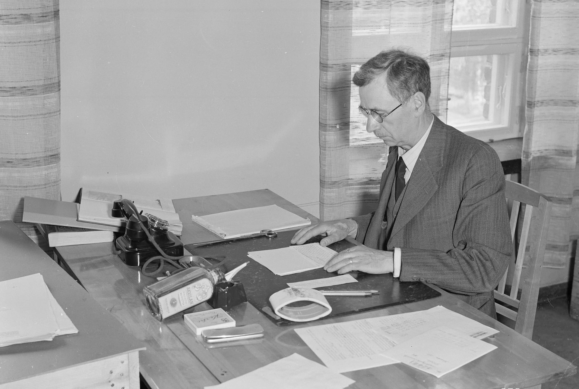 Portrait of Jaakko Keränen (1883–1979) – memorial page