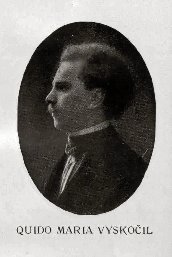 Porträt von Quido Maria Vyskočil (1881–1969) – Gedenkseite