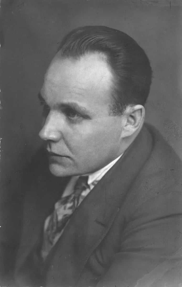 Porträt von Kalle Kaarna (1887–1964) – Gedenkseite