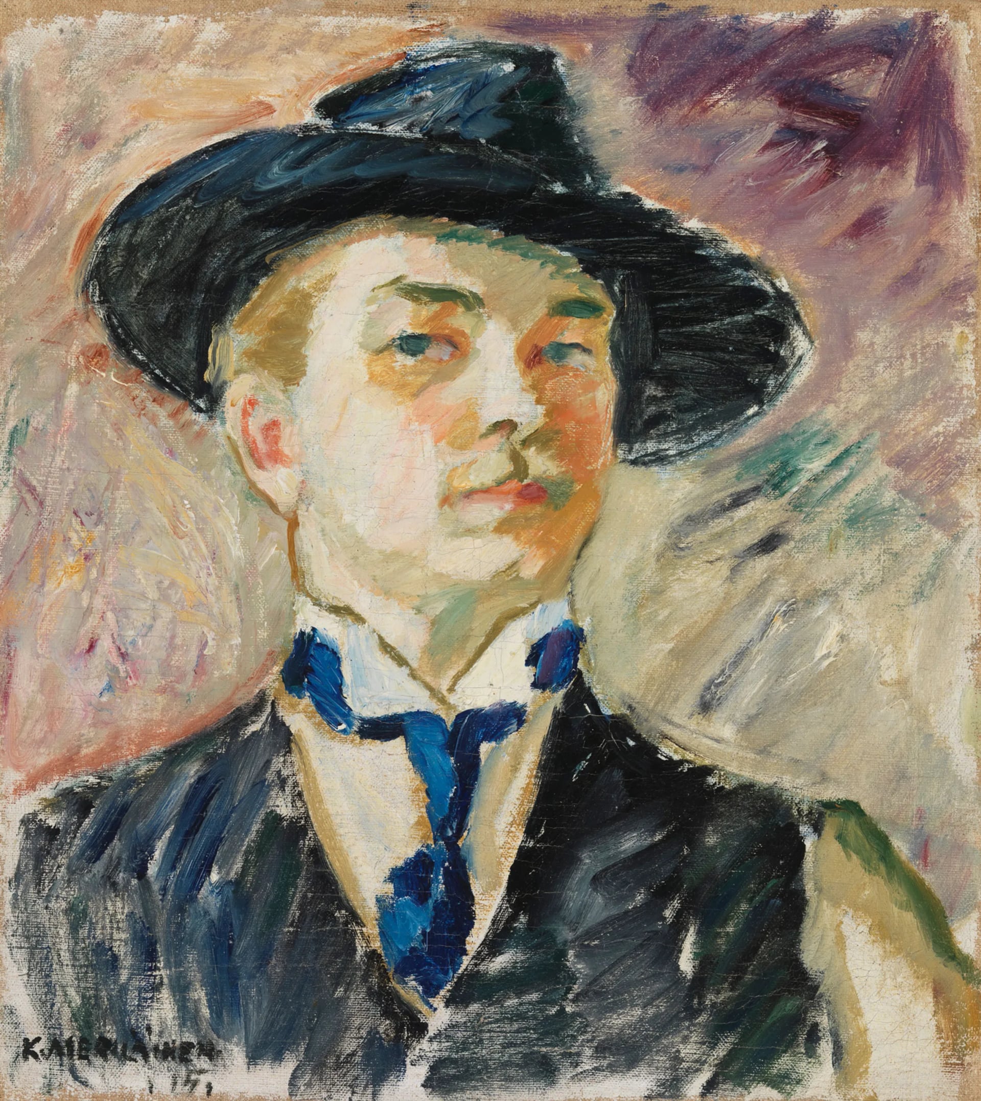 Portrait of Kosti Meriläinen (1886–1938) – memorial page