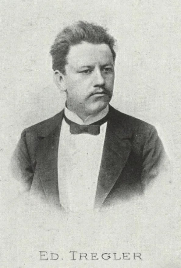 Portrait of Eduard Tregler (1868–1932) – memorial page