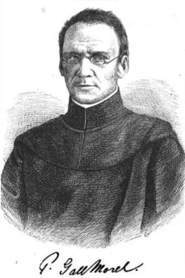 Porträt von Gall Morel (1803–1872) – Gedenkseite