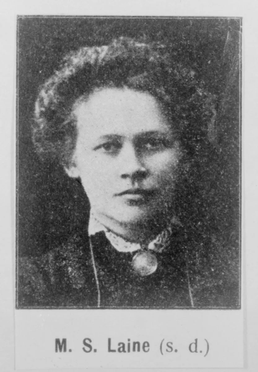 Portrait of Maria Paaso (1868–1945) – memorial page