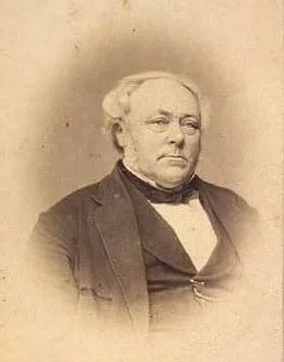 Portrait of Niels Kjærbølling (1806–1871) – memorial page