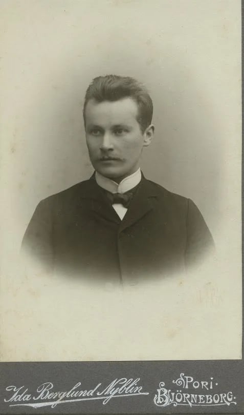 Portrait of Oskari Leivo (1876–1921) – memorial page