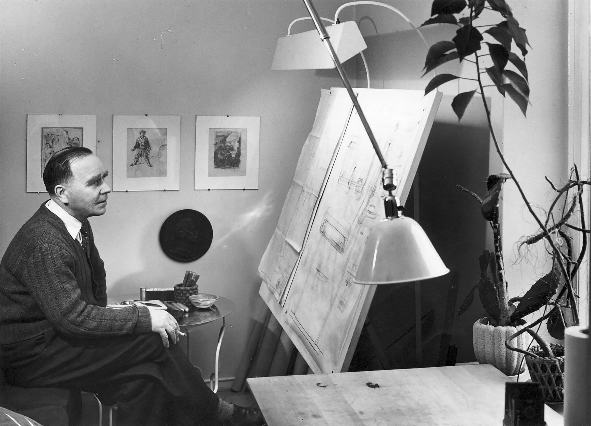 Porträt von Paavo Tynell (1890–1973) – Gedenkseite