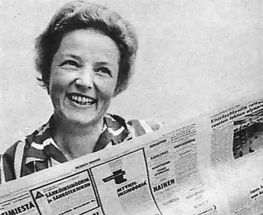 Porträt von Pirkko Aro (1923–2012) – Gedenkseite
