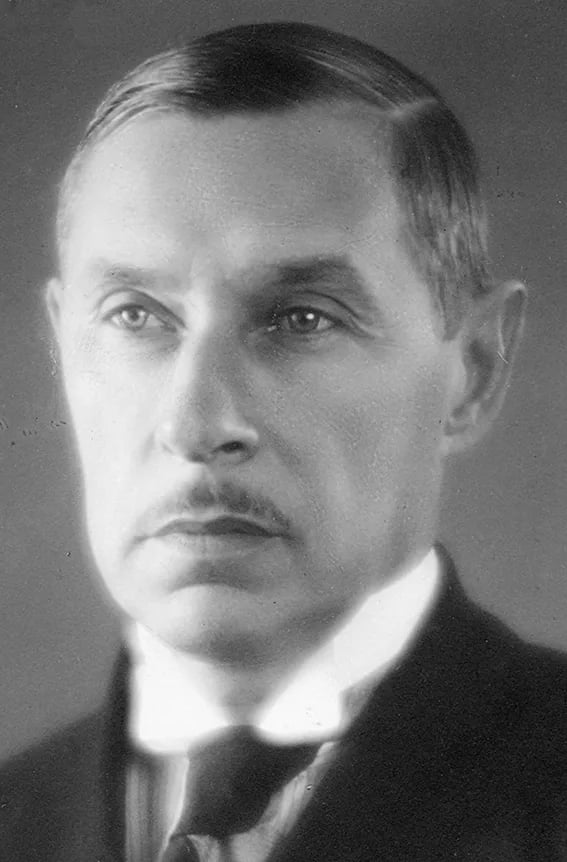 Porträt von Reinhold Svento (1881–1973) – Gedenkseite