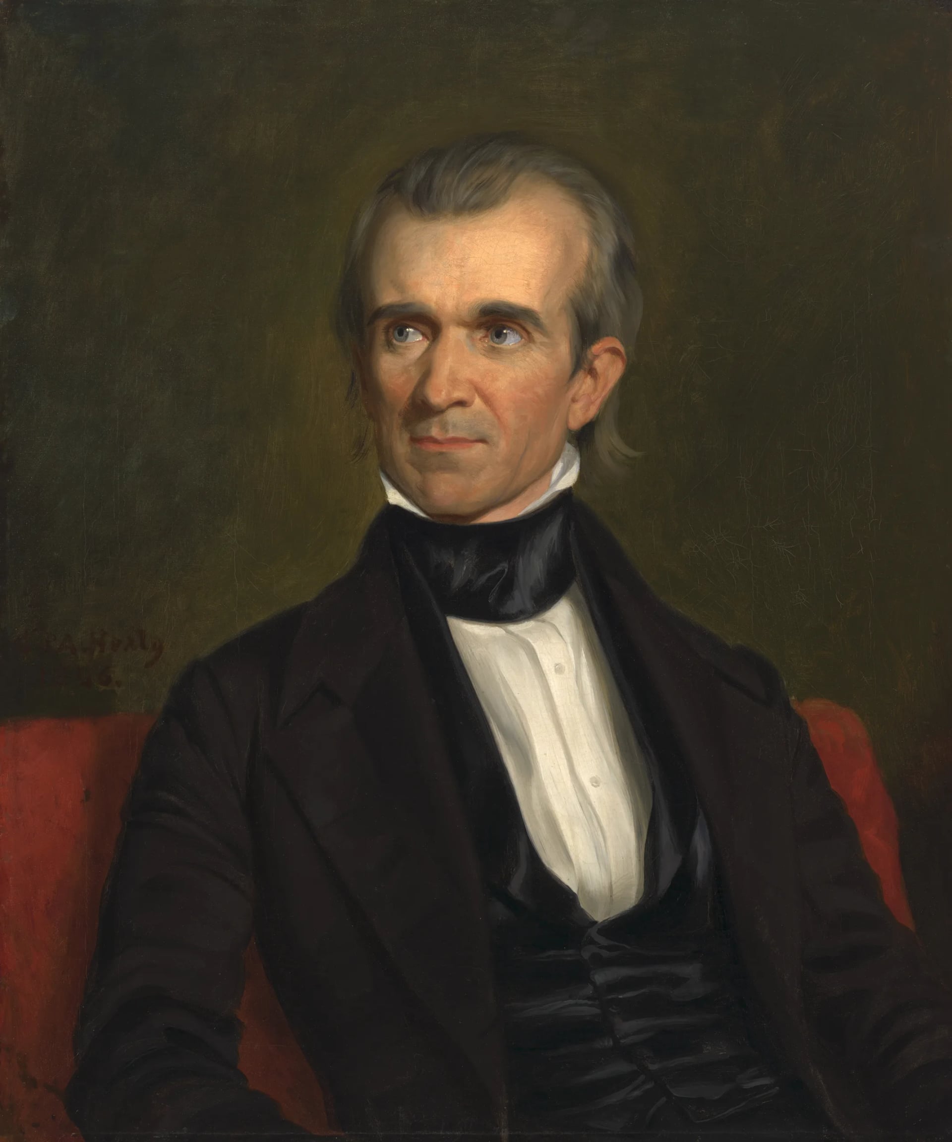 Portrait of James K. Polk (1795–1849) – memorial page