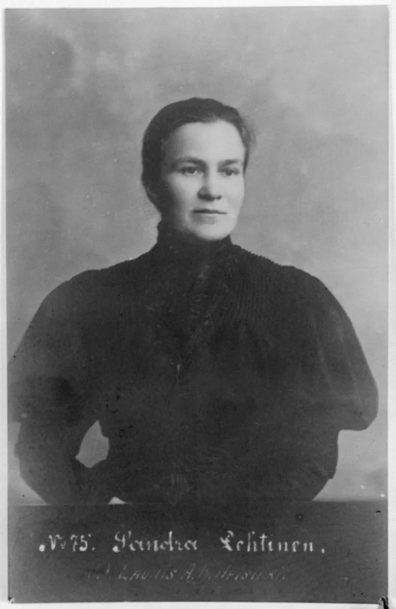 Porträt von Sandra Lehtinen (1873–1954) – Gedenkseite