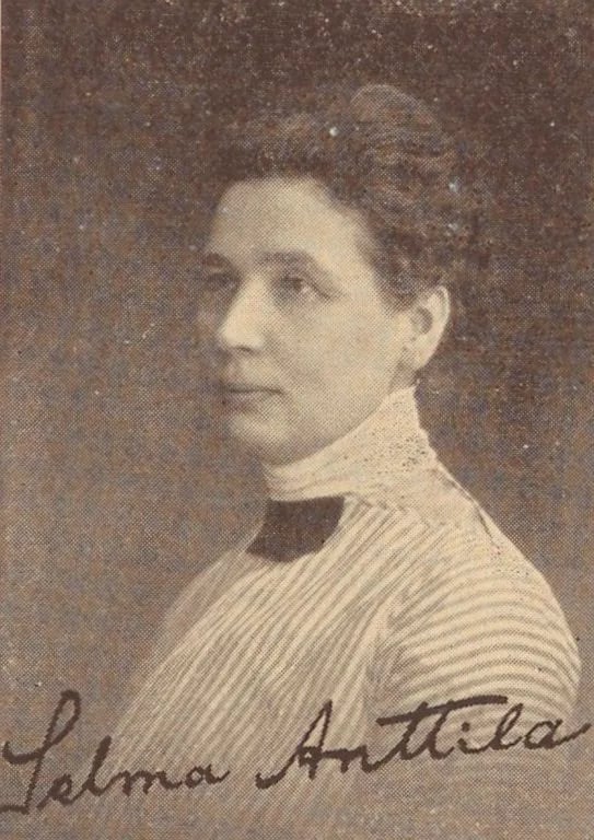 Porträt von Selma Anttila (1867–1942) – Gedenkseite