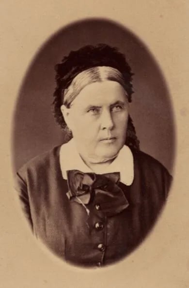 Porträt von Sofia Zweygberg (1828–1883) – Gedenkseite