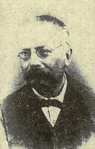 Porträt von Vilém Barvič (1841–1892) – Gedenkseite