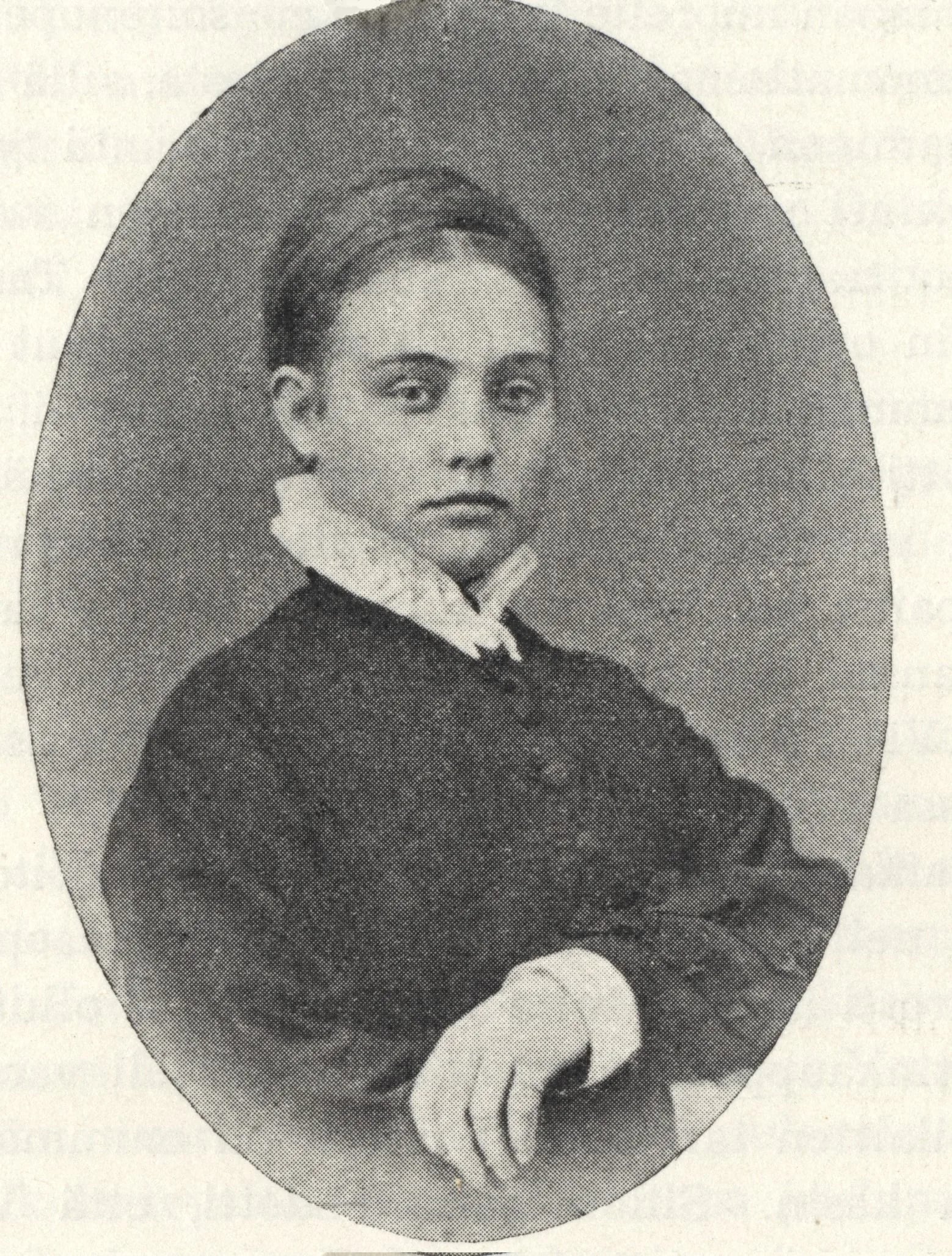 Portrait of Vera Hjelt (1857–1947) – memorial page