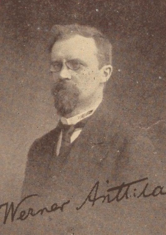 Porträt von Werner Anttila (1869–1954) – Gedenkseite
