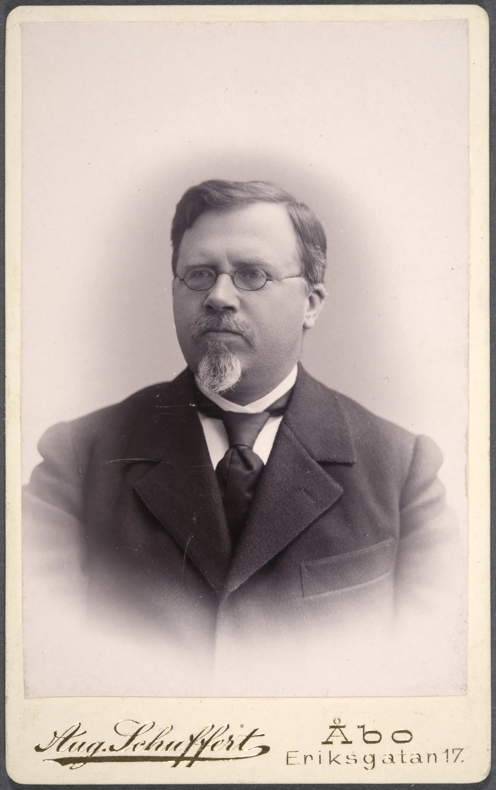 Porträt von Yrjö Koskinen Yrjö-Koskinen (1854–1917) – Gedenkseite