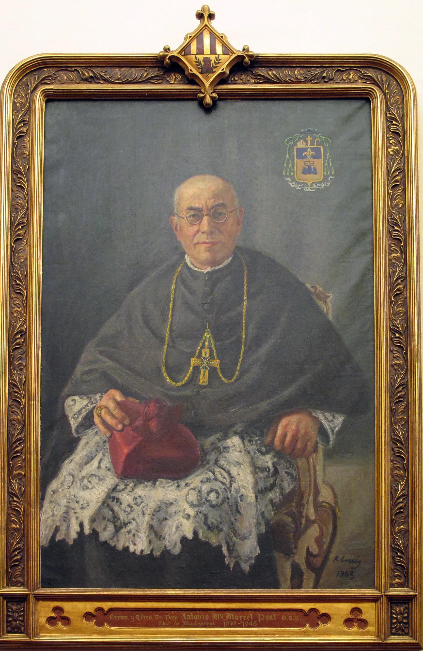 Portrait of Antoni Maria Marcet i Poal (1878–1946) – memorial page