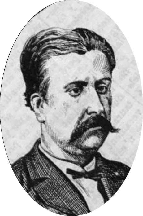 Porträt von Eduard Vidal i de Valenciano (1838–1899) – Gedenkseite