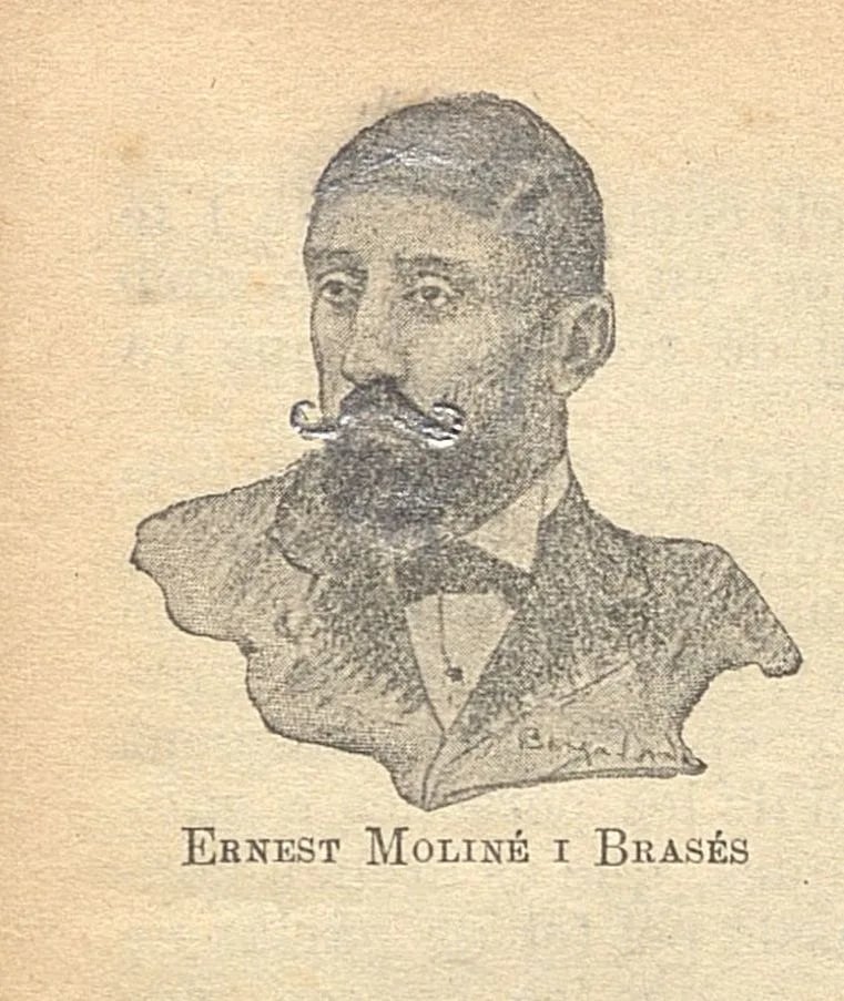 Porträt von Ernest Moliné i Brasés (1868–1940) – Gedenkseite