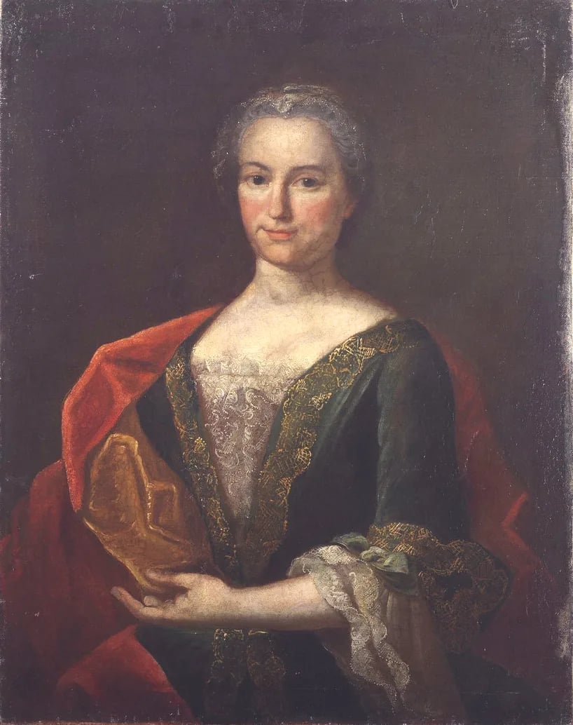 Porträt von Philippine Henriette zu Hohenlohe-Langenburg (1679–1751) – Gedenkseite