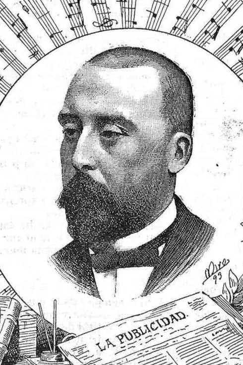 Porträt von Francesc Virella i Cassañes (1856–1893) – Gedenkseite