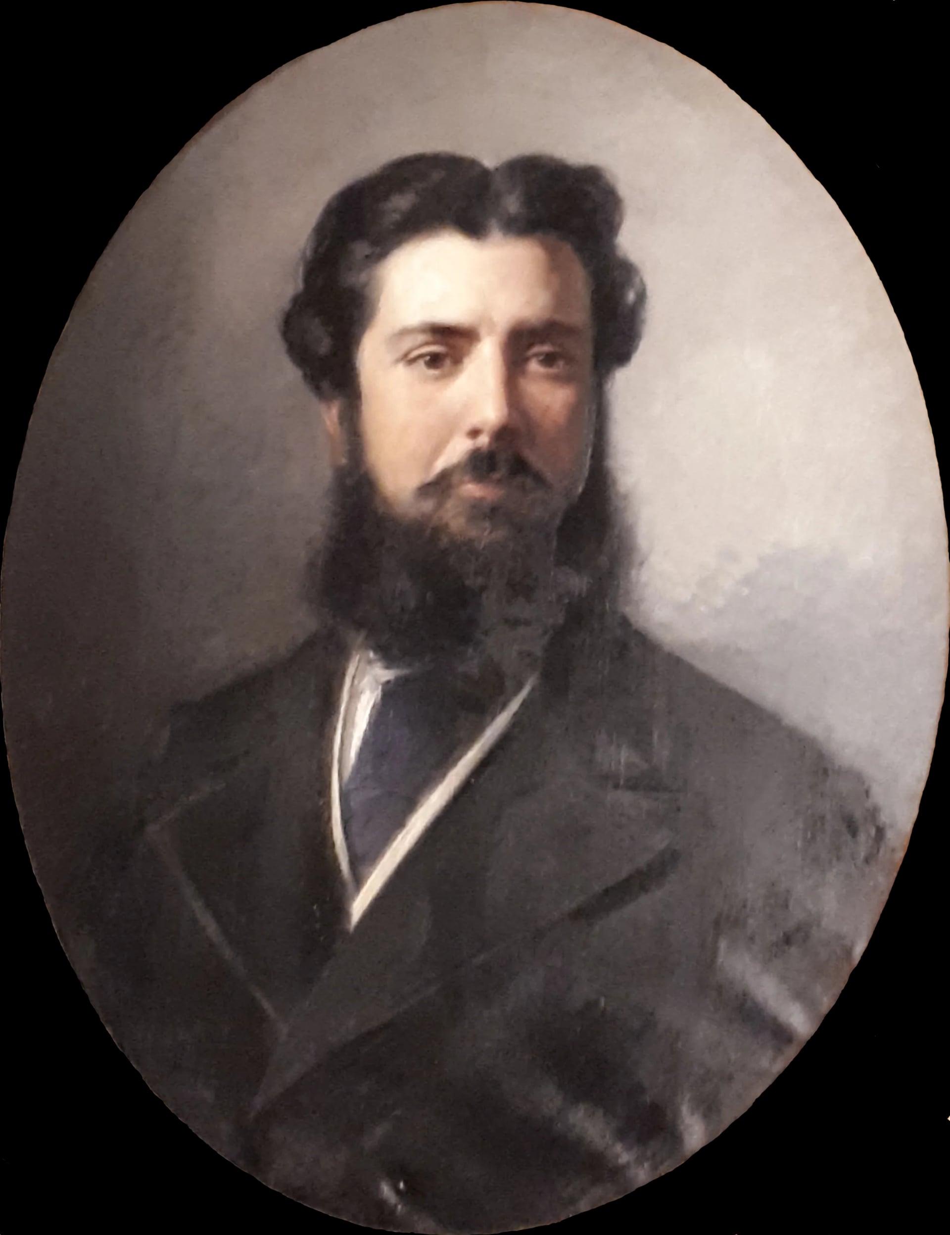 Porträt von Francisco María Tubino y Oliva (1833–1888) – Gedenkseite