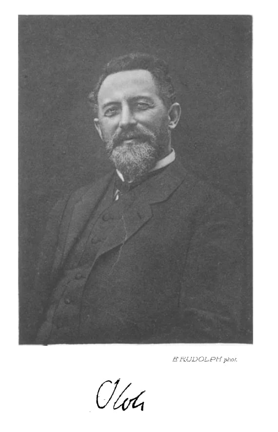 Porträt von Emil Sioli (1852–1922) – Gedenkseite