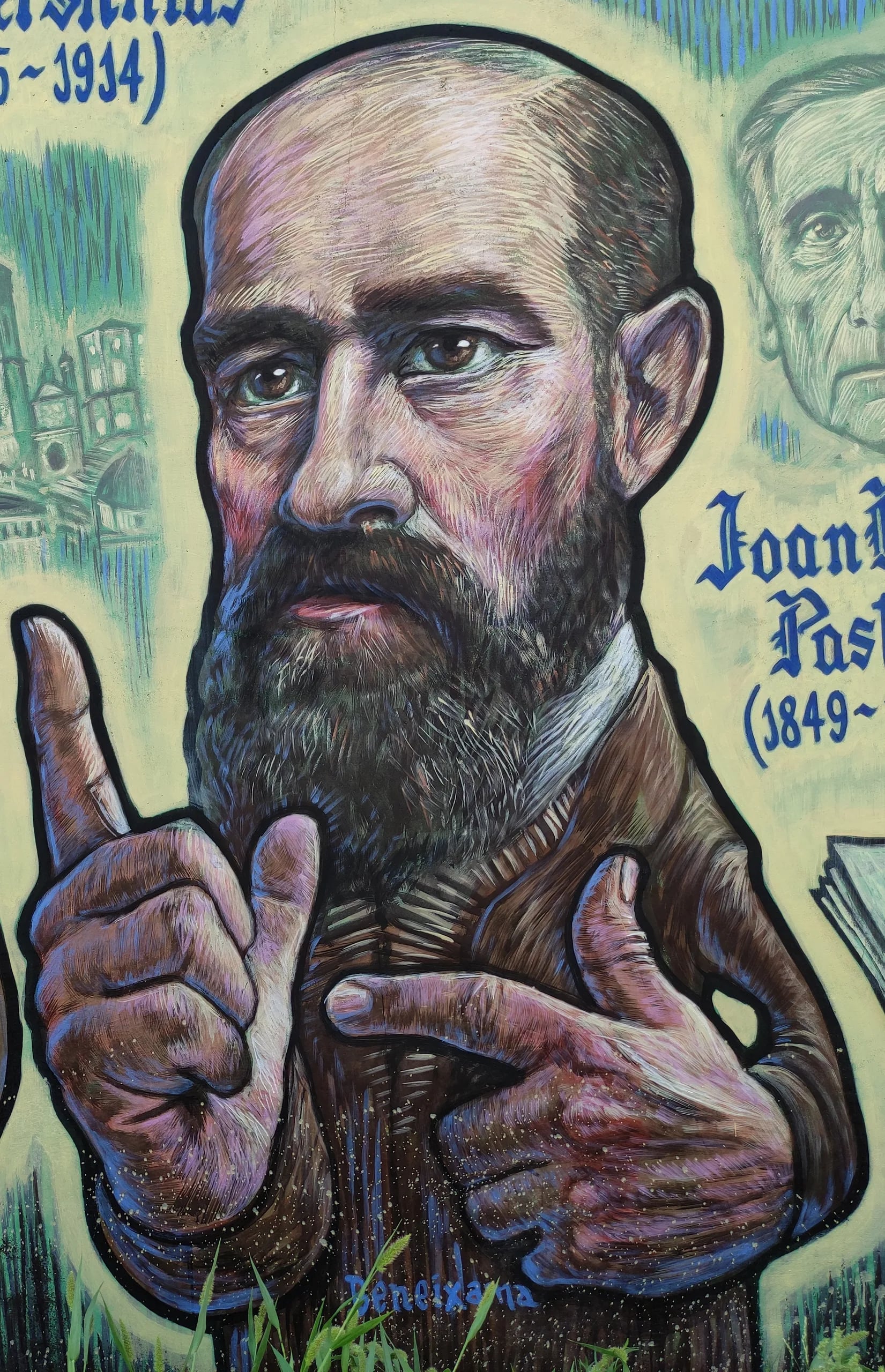 Porträt von Joan Baptista Pastor i Aicart (1849–1917) – Gedenkseite