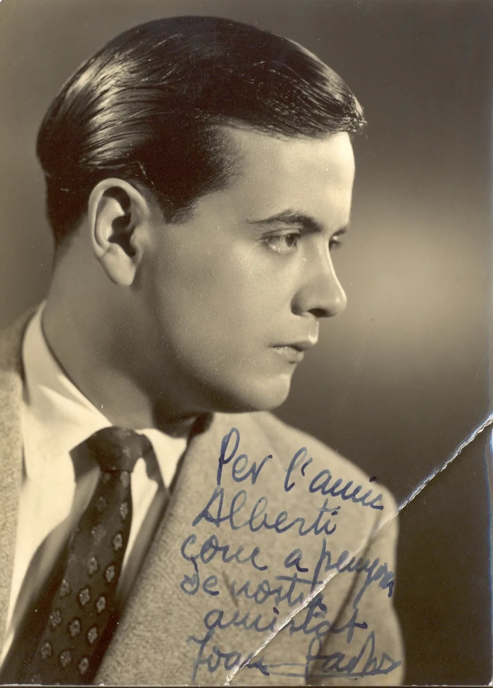 Porträt von Joan Padrosa (1930–2008) – Gedenkseite