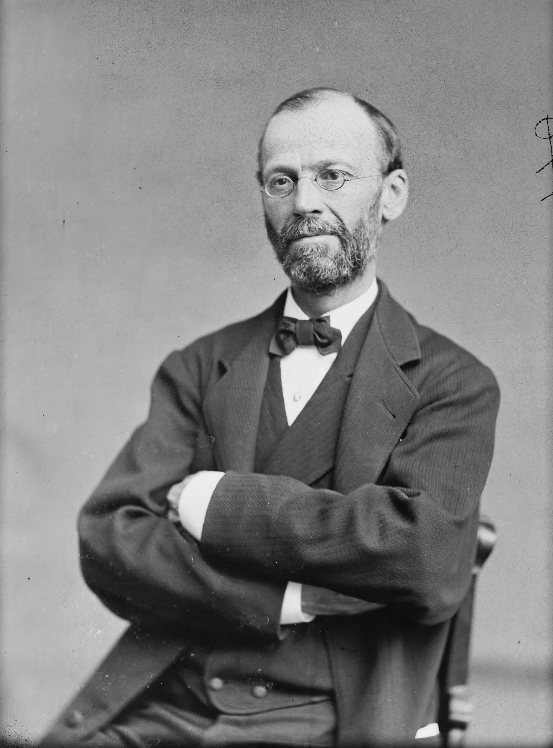 Portrait of Smith Ely junior (1825–1911) – memorial page