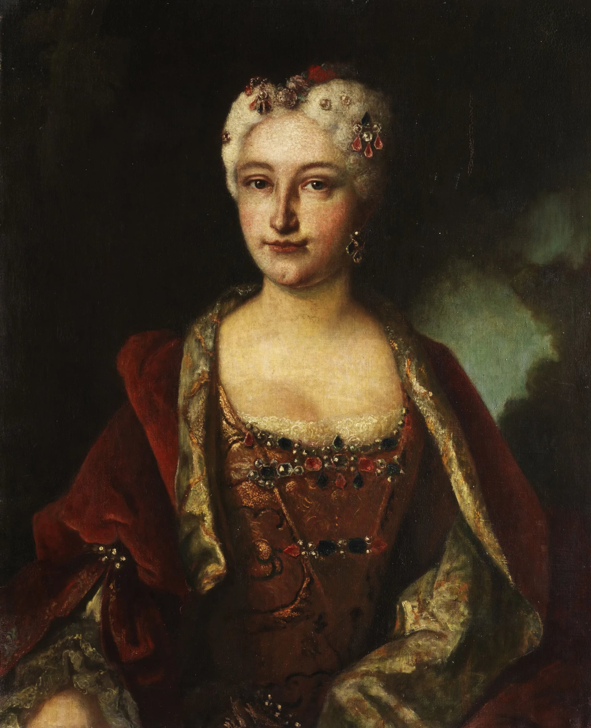 Porträt von Louise von Nassau-Saarbrücken (1705–1766) – Gedenkseite