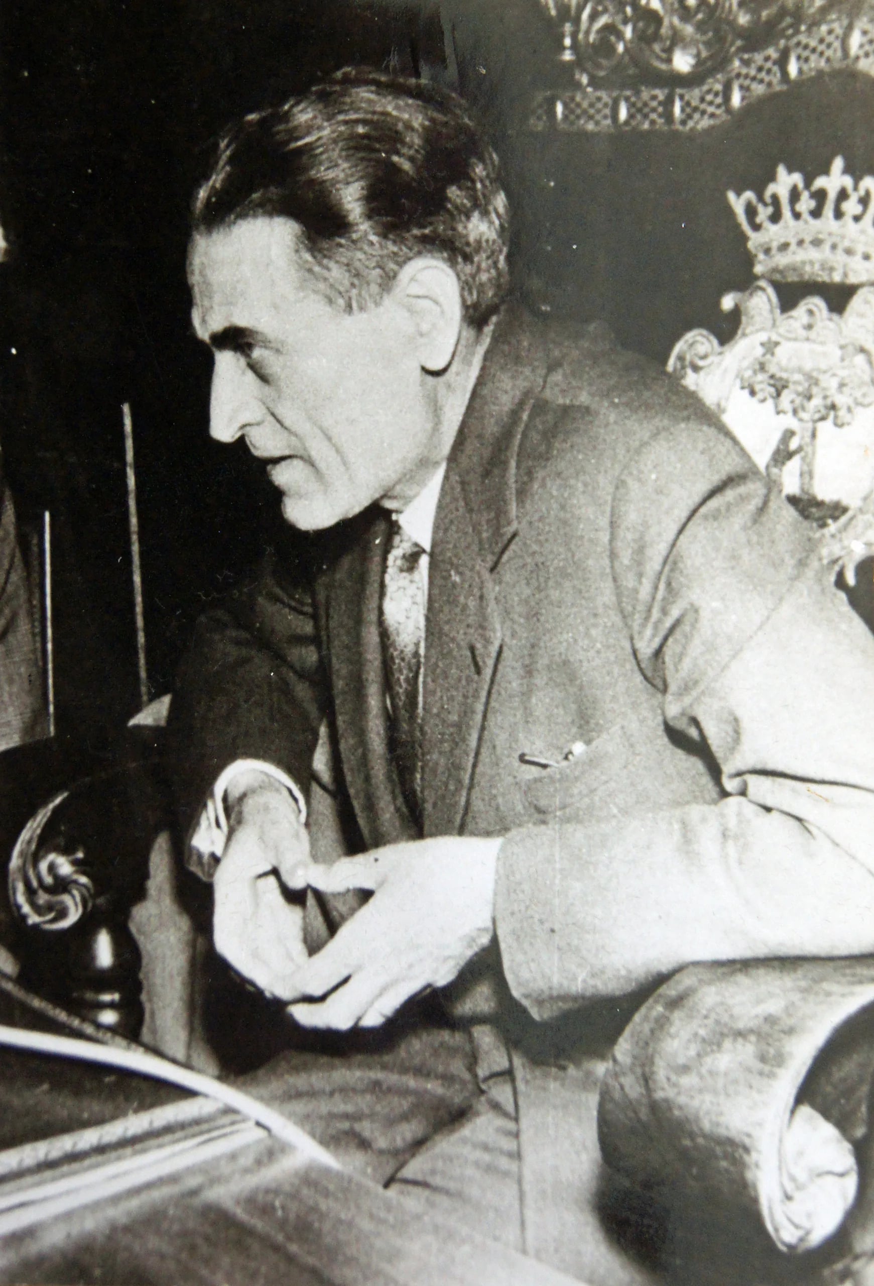 Porträt von Pedro Rosselló (1897–1970) – Gedenkseite
