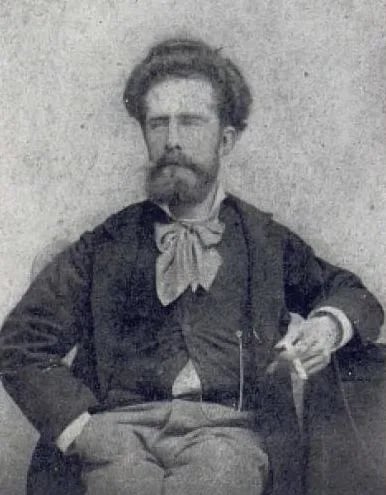 Porträt von Ramon Amado Bernadet (1844–1888) – Gedenkseite