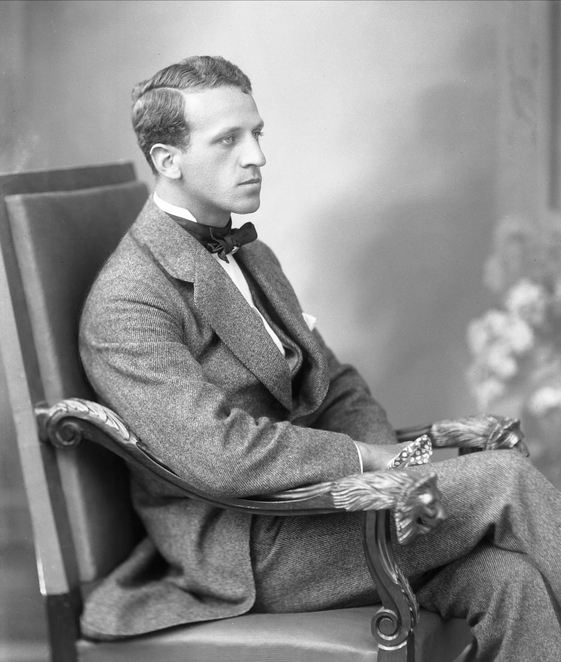 Porträt von Alfred Gjems Selmer (1893–1919) – Gedenkseite