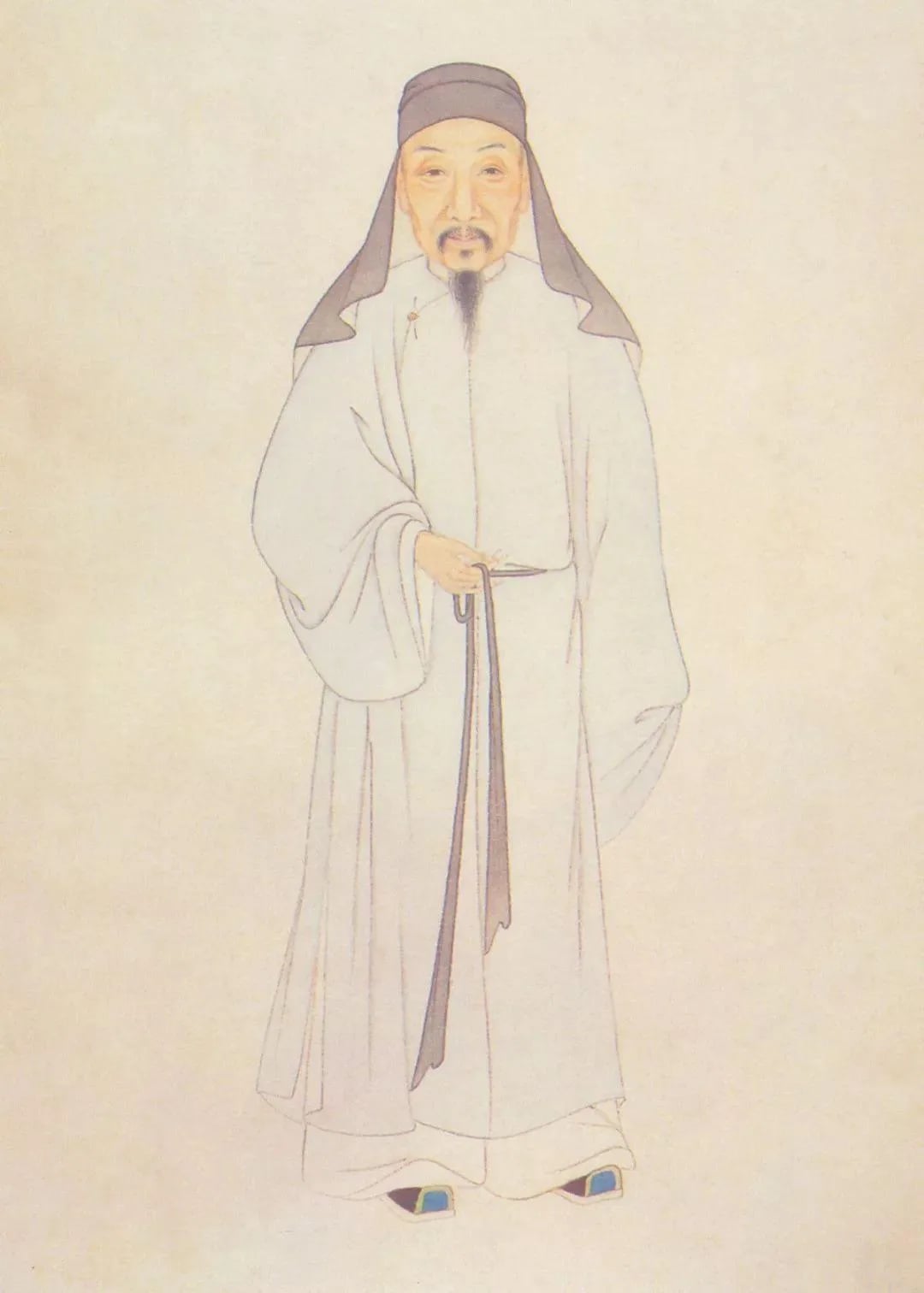 Porträt von Gu Yanwu (1613–1682) – Gedenkseite