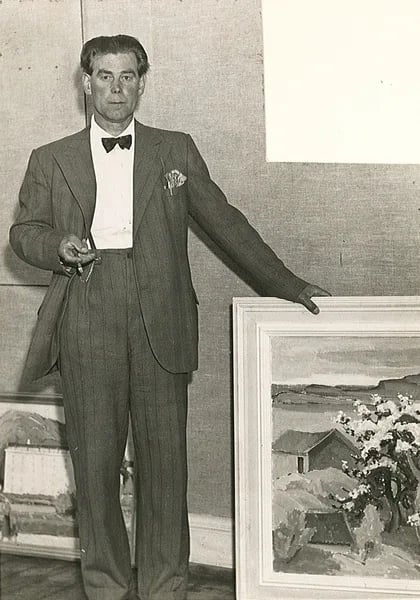 Portrait of Arne Rockseth (1890–1964) – memorial page