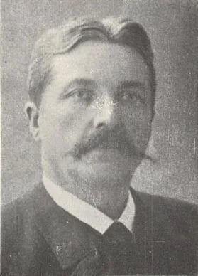Portrait of Bernhard Rostad (1853–1921) – memorial page