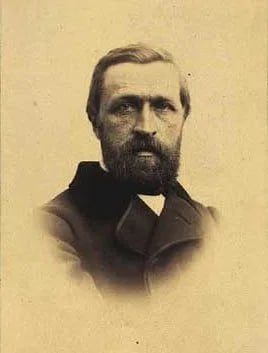 Porträt von Christian Carl Peters (1822–1899) – Gedenkseite