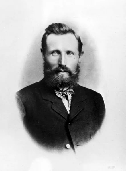 Porträt von Even Tollefsen (1841–1897) – Gedenkseite