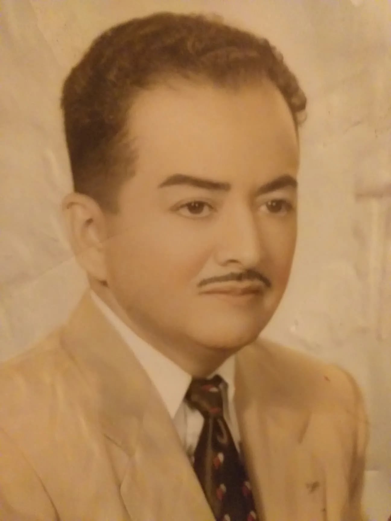 Porträt von Luis Rueda y Zamora (1902–1994) – Gedenkseite