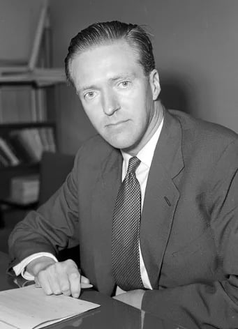 Porträt von Fredrik Mellbye (1917–1999) – Gedenkseite