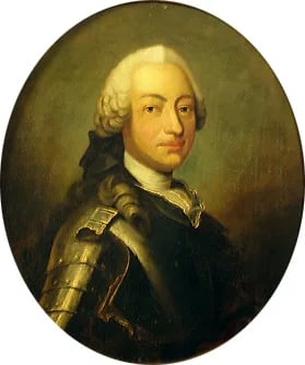 Porträt von Hans Jacob Scheel (1714–1774) – Gedenkseite
